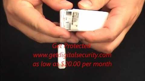 DSC Door Window Transmitter Battery Replacement