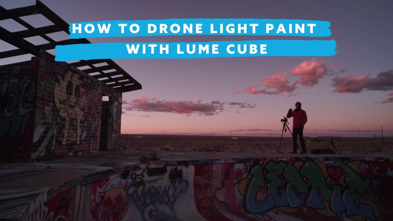 Drone Light Painting: Illuminating Artistry from Above