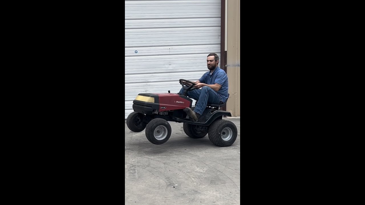 Riding Lawn Mower Gas Pedal 🔥👍 YouTube