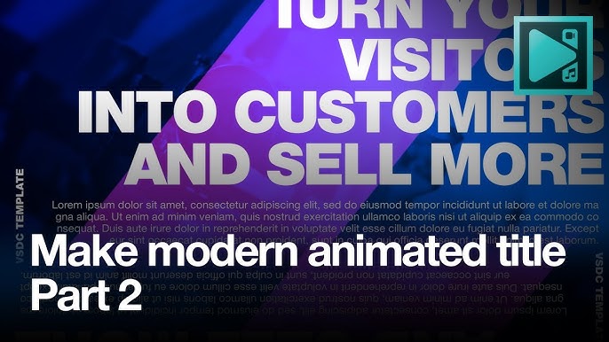 How to make an animated title intro in VSDC Pro, Part 2 (+TEMPLATE) - YouTube how-to-make-an-animated-title-intro-in-vsdc-pro-part-2-template-youtube