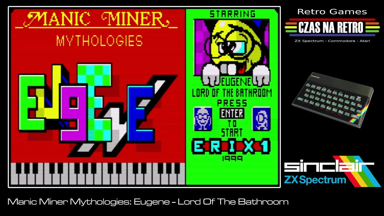 Eugene - Lord Of The Bathroom (1999) - ZX Spectrum - YouTube