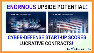 ENORMOUS UPSIDE POTENTIAL: Cyber-Defense Start-Up Vastly Undervalued vs. Peers!