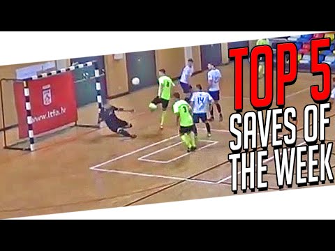 TOP 5 - Best Goalkeeper Saves I WEEK #37 2015 