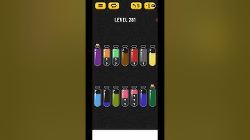 Soda Sort Water Color Puzzle Level 281 Gameplay
