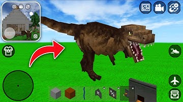 How to Spawn DINOSAUR in MINI BLOCK CRAFT 3D