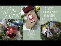 Three Easy Christmas DIYs - Christmas Balls, Stocking and Gift Pouch Sewing Tutorial