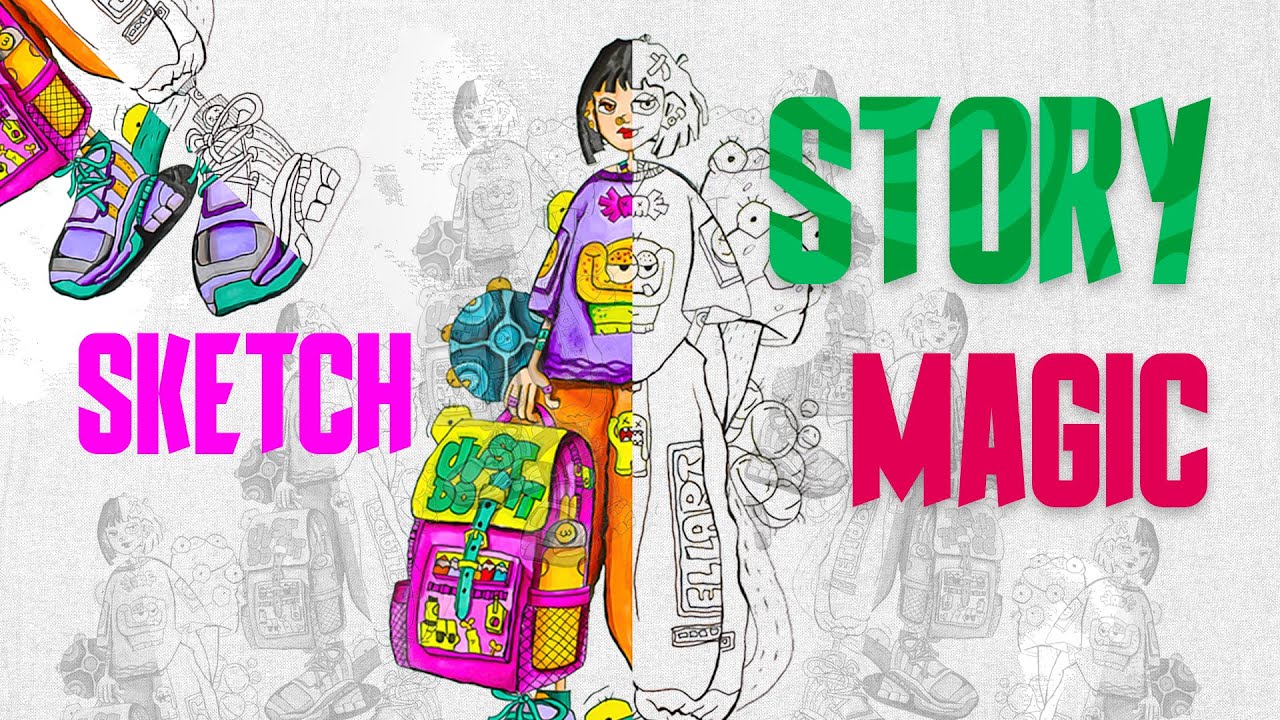 From Sketch to Life: The Story of My Character Lola - Step by step + Story