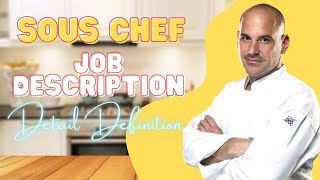 Sous Chef Definition Detail and Job Description screenshot 5