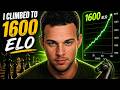 My SECRET To Getting 1600 Elo In Chess (e8 850 elo)