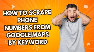 How to Scrape Phone Numbers from Google Maps by Keyword | MKT MAPS Tool for Lead Generation