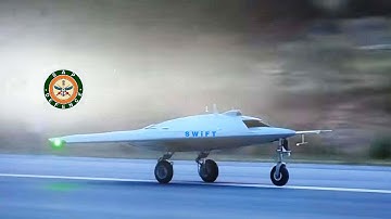 DRDO SWIFT UCAV Maiden Flight ( Take off & Landing )