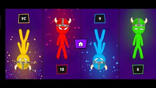 stickman party MINI GAMES player 1 2 3 4 [ android / IOS ] @imgamers offline screenshot 5
