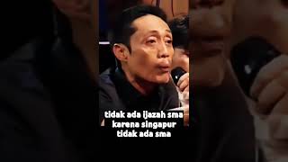 Dian Sandi Utama: No High School in Singapore #shorts #viral #diplomacontroversy #gibrandiplomaco...