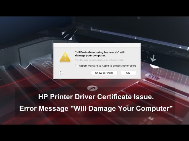 Featured image of post Hp Device Monitoring framework Will Damage Your Computer This File Was Downloaded On An Unknown Date After completing the procedure you can enjoy optimum computer performance and speed