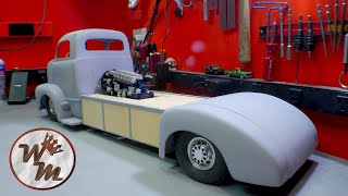 Ford COE Rat Rod 52 (3) - Interior and Engine Mounting