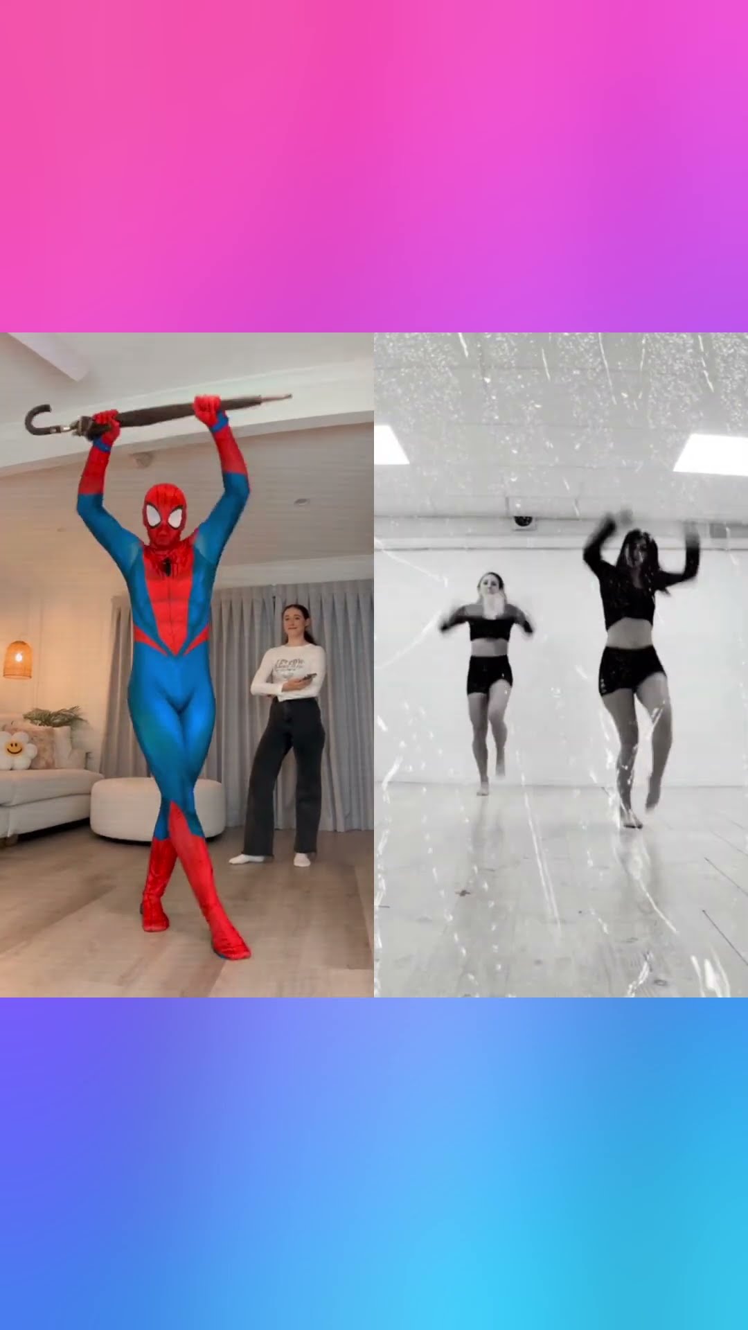 WHOS UMBRELLAS BETTA ?? James x Jasmin x Marie #shorts #dance #tiktok #cute #funny #trend