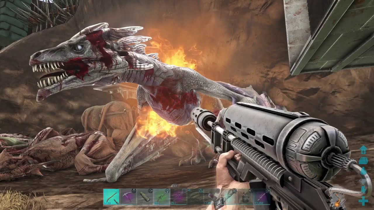 Ark Ps4 Official Pvp Résistance Compilation Defence and Attack Legacy