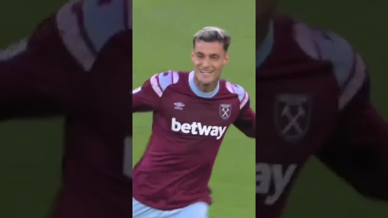 Gianluca Scamacca's First Premier League Goal For The Hammers | All The Angles 