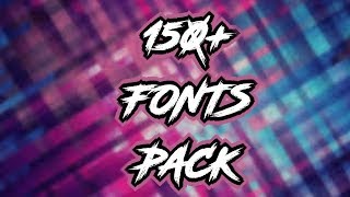 Download 150+ Best Fonts For Editing screenshot 1