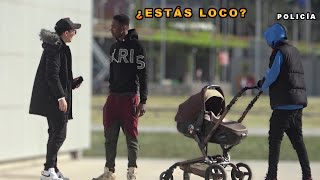 A FATHER DROPS HIS BABY IN PUBLIC 😱 [Social Experiment]