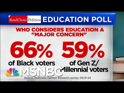 Polls Show Education Is A ‘Major Concern’ For 2020 Voters | Velshi & Ruhle | MSNBC