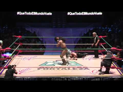 TERCERA LUCHA VIERNES 15 ABRIL DEL 2016 CMLL (1) vuelos y mas