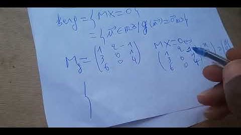 Comment déterminer la matrice d