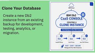 Db2 CaaS 06 Clone Your Database