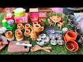 Unboxing miniature kitchen set  90s kids miniature kitchen play set barbie tiny food