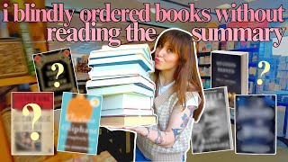 blind book haul 📚☕️✨ Amazon, Barnes & Noble, AbeBooks
