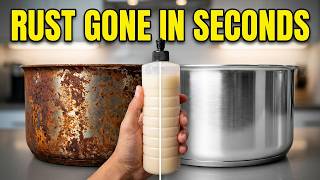 The Soda And Eggshell Cleaner That Removes Rust In Seconds