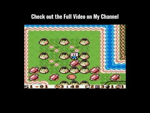 Bomberman Max Blue Champion for Game Boy Color GAMEPLAY