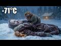 Grandma Collapsed in -71&deg;C Blizzard &mdash; Baby Monkey Won't Give Up!