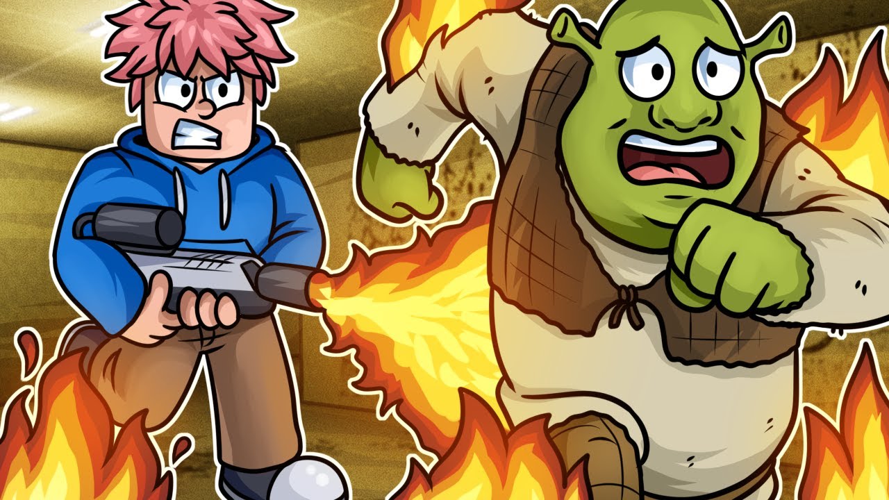 Zabil jsem Shreka v BACKROOMS!