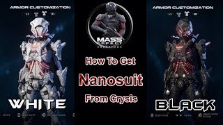 M Effect Andromeda Best Armour - Nanosuit