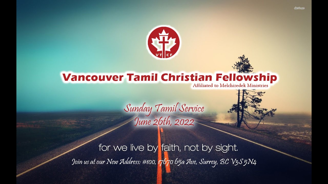 Sunday Tamil Service June 26th 2022 YouTube sunday-tamil-service-june-26th-2022-youtube