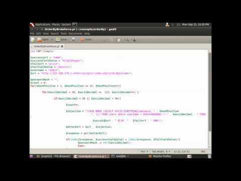 SQL Injection in Order By
