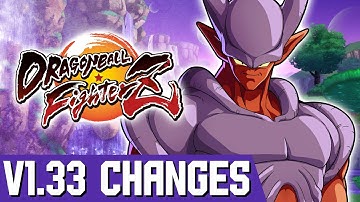 [DBFZ] Janemba ALL v1.33 patch changes
