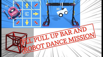 FLL Robotics | Pull up bar mission | Robot dance mission