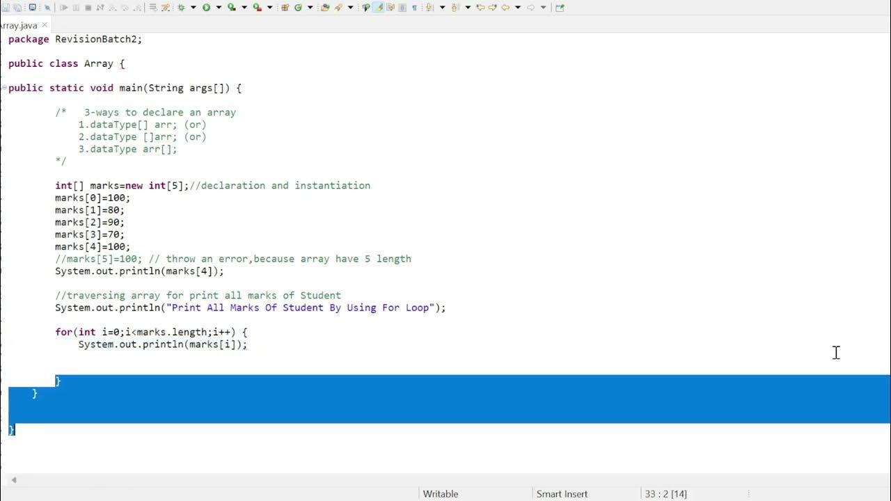 Arrays Introduction | What Is Array In Java #75dayshardchallenge 9/75 # ...