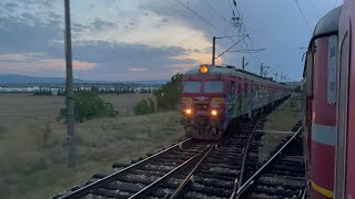 ПВ40124 с 32015 от Стара Загора за Горна Оряховица пристига на гара Дъбово
