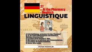 Німецька в діалогах. Частина 27. В аптеці. Dialogues 027  Pharmacy  German