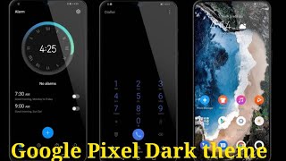 Google Pixel Dark Android Q Theme For Honor Devices & EMUI ! Best THEM For All Android Phones ! screenshot 4