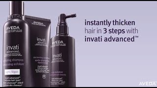 Instantly Thicken Hair with The Invati Advanced™ System | Aveda