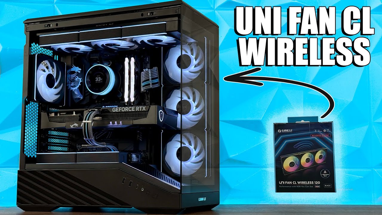 More Affordable UNI FANs - Lian Li CL WIRELESS - YouTube
