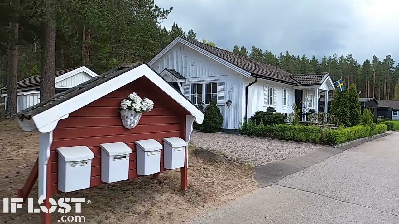 Geijersholm Village, Hagfors Kommun, Värmland, Sweden.