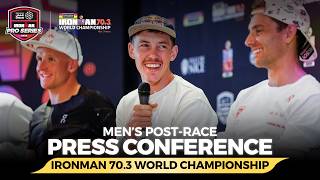 Men's Post-Race Press Conference | 2026 Precision Fuel & Hydration IRONMAN 70.3 World Championship