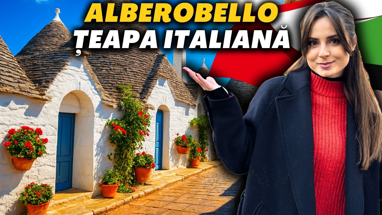 Țeapa ITALIANĂ care a devenit ATRACTIE MONDIALĂ  | Alberobello, Italia🇮🇹