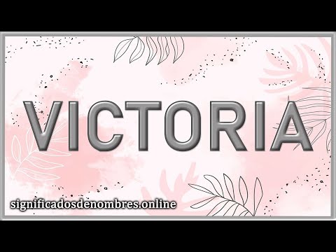 Vídeo: Qual é o significado bíblico de Victoria?