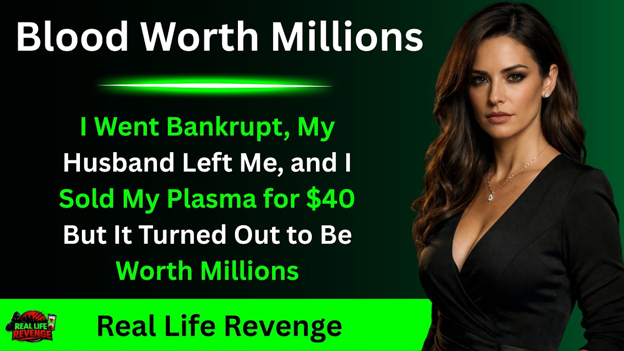 I Went Bankrupt My Husband Left Me I Sold My Plasma for $40 But It Turned Out to Be Worth Millions
